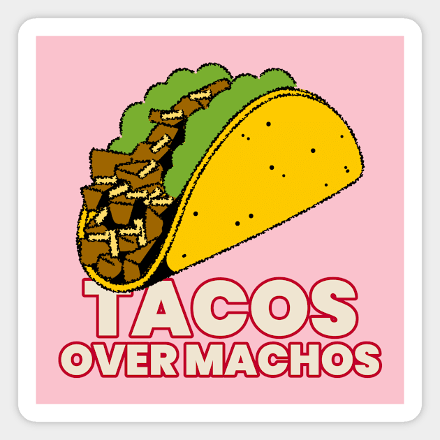 Taco Lover Funny Magnet by Tip Top Tee's